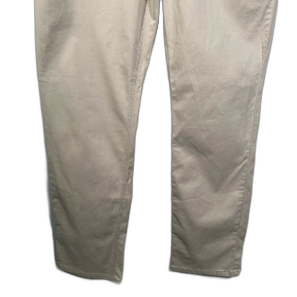 So Slimming By Chico’s New Khaki Slim Leg Pants NWT Size US 12 Coastal Basic - Picture 16 of 16